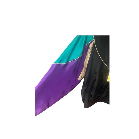 Swell‎ Vintage Colorblock Silk Windbreaker Jacket NWT - Picture 4 of 6